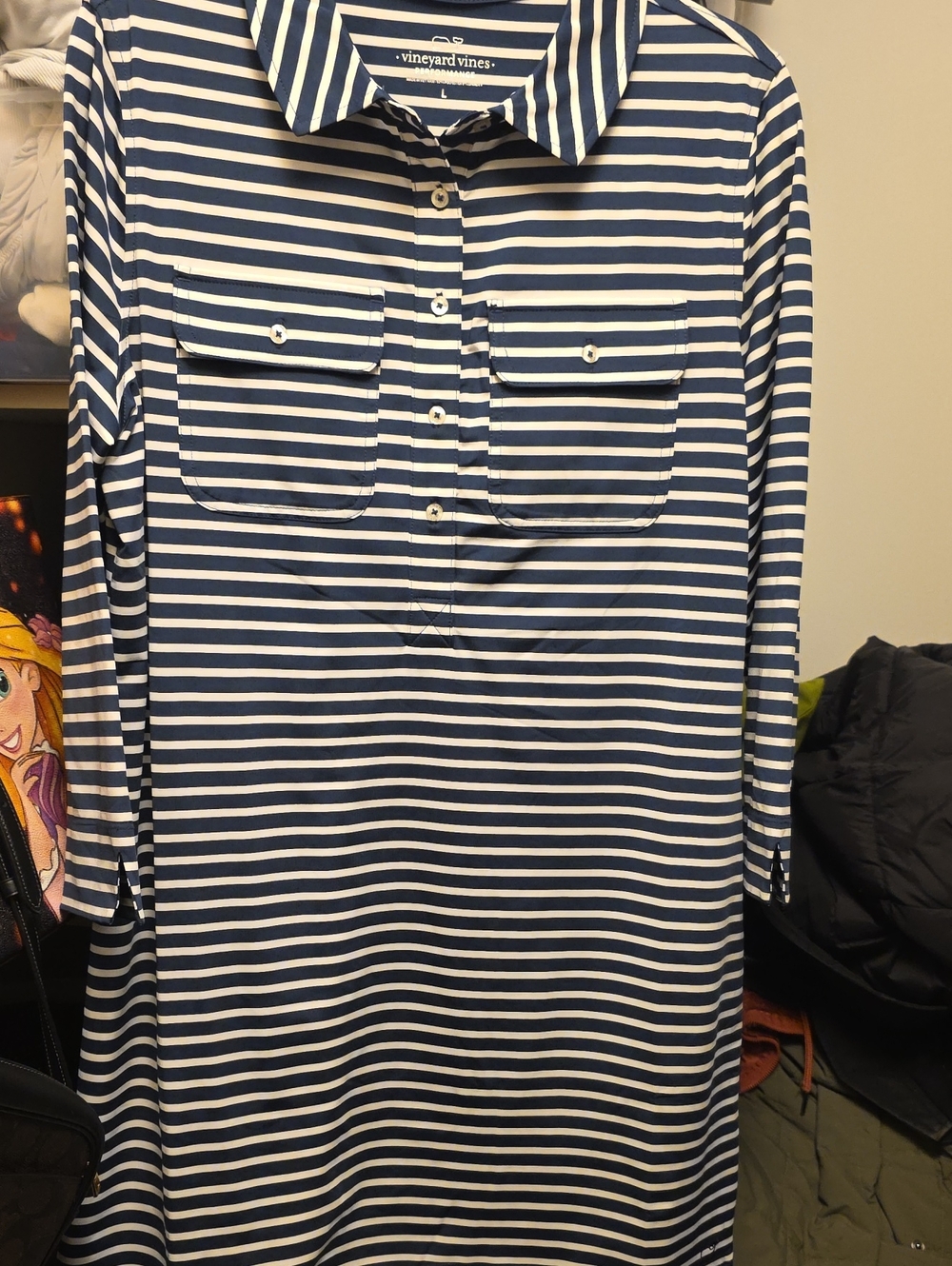 Vineyard Vines Performance Striped Dress
